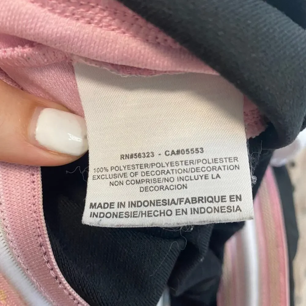 Nike Black & Pink Workout Shorts Size Small